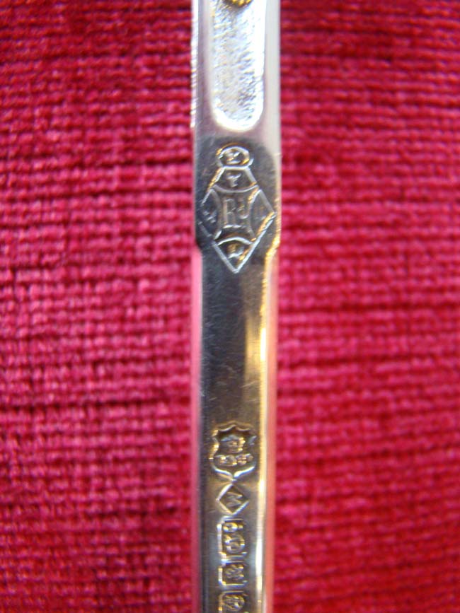 A FABULOUS maritime themed serving fork and fish slice with Poseidon's head made in 1861 — image 7